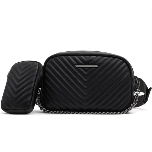 ALDO Zinka Quilted Faux Leather Belt Bag - Picture 4 of 12